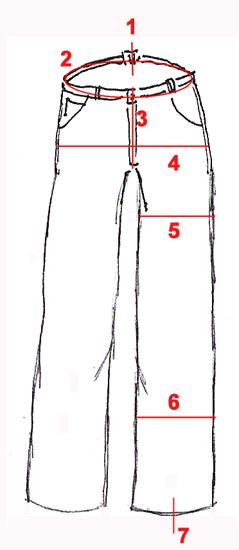 Colori dei pantaloni lydda wear
