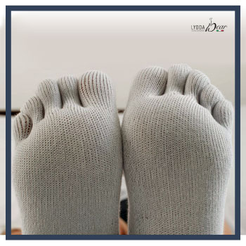 Calze con dita per piede d'atleta