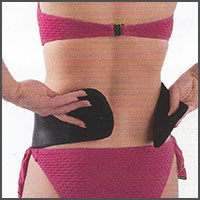 Fascia idrorepellente per doccia