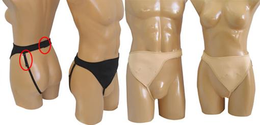 slip primera nero carne