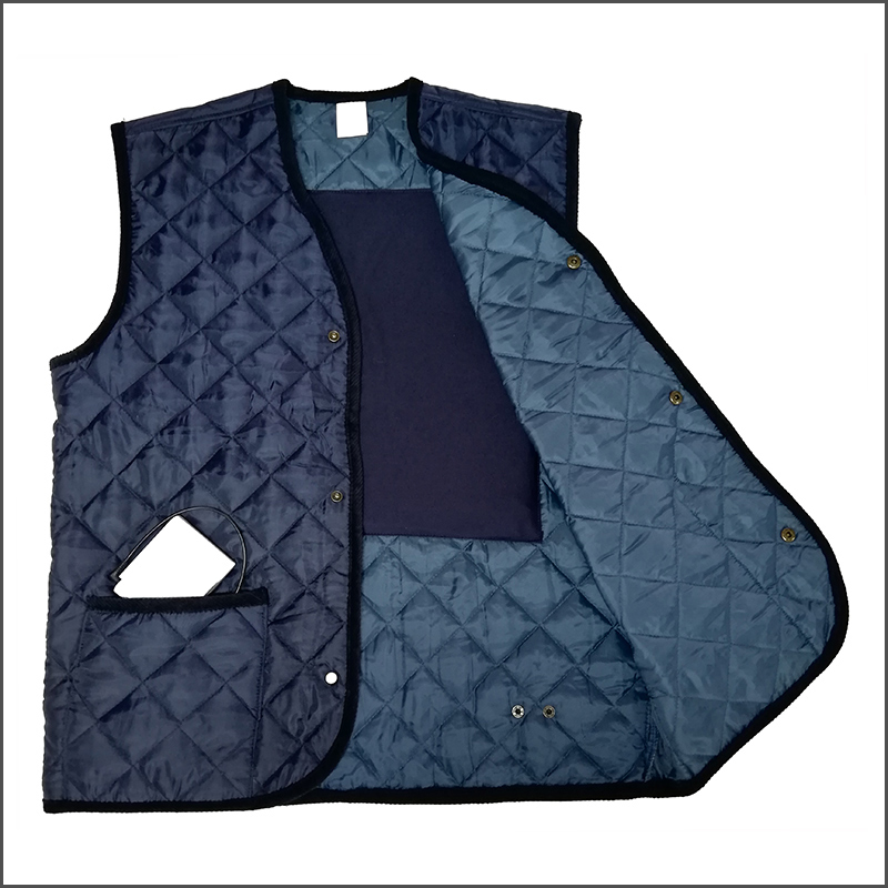 gilet riscaldato schiena