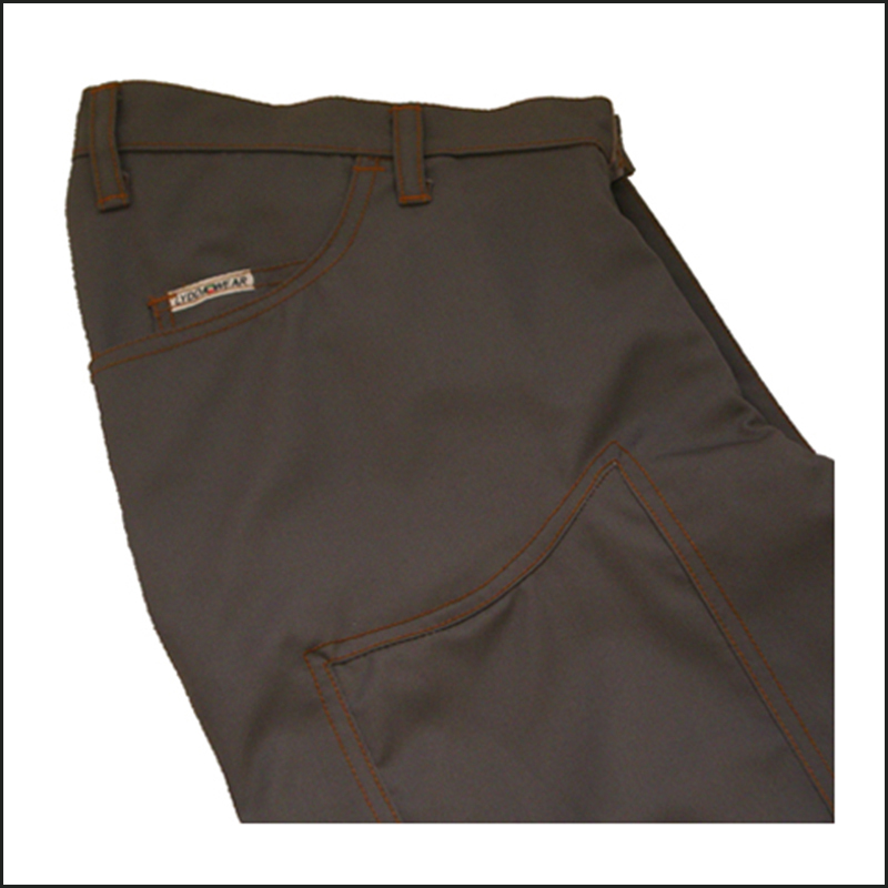 pantaloni silver con inserto