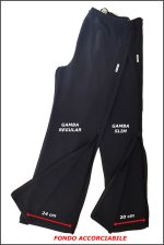 pantaloni incontinenza apribili con cerniere laterali