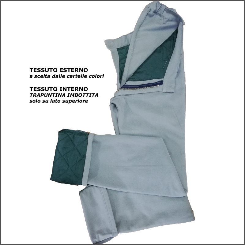 pantalone imbottito inverno