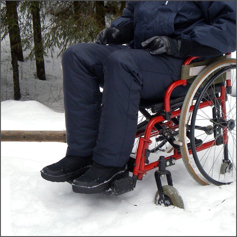 pantaloni impermeabili imbottiti per neve