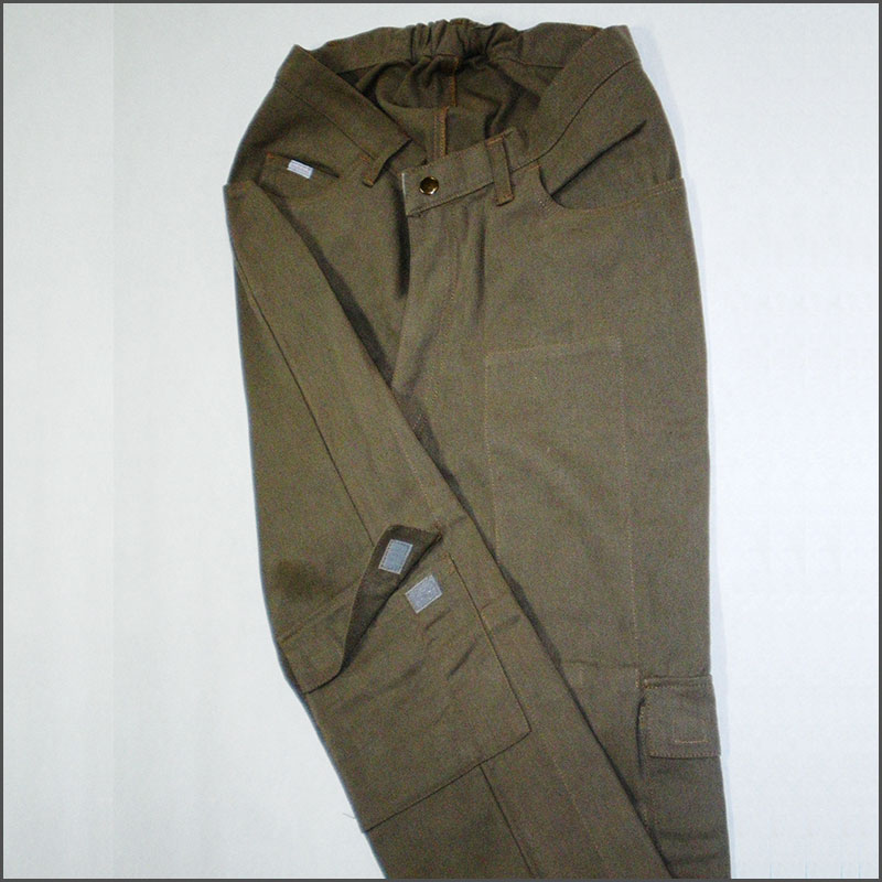 pantaloni tasche con velcro sedia a rotelle