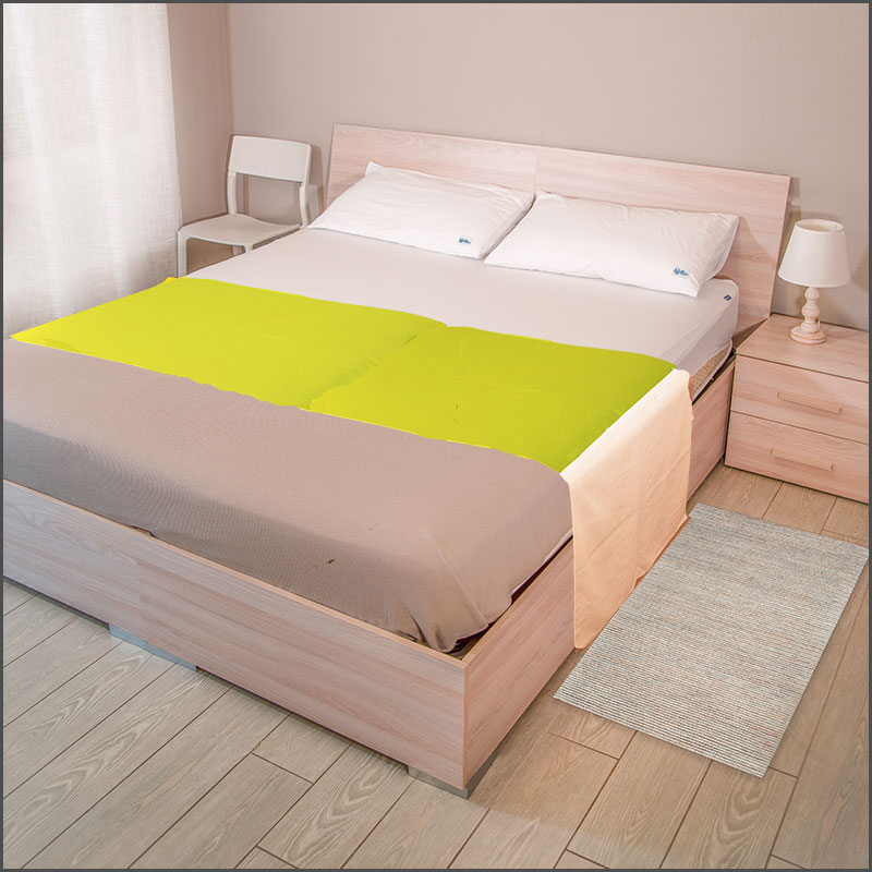traversa cerata impermeabile per letto